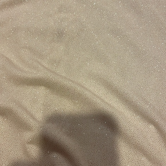 Misty Rose Sparkly White Backless Cowl Neck Mini Dress  Size M NWT - Picture 3 of 7